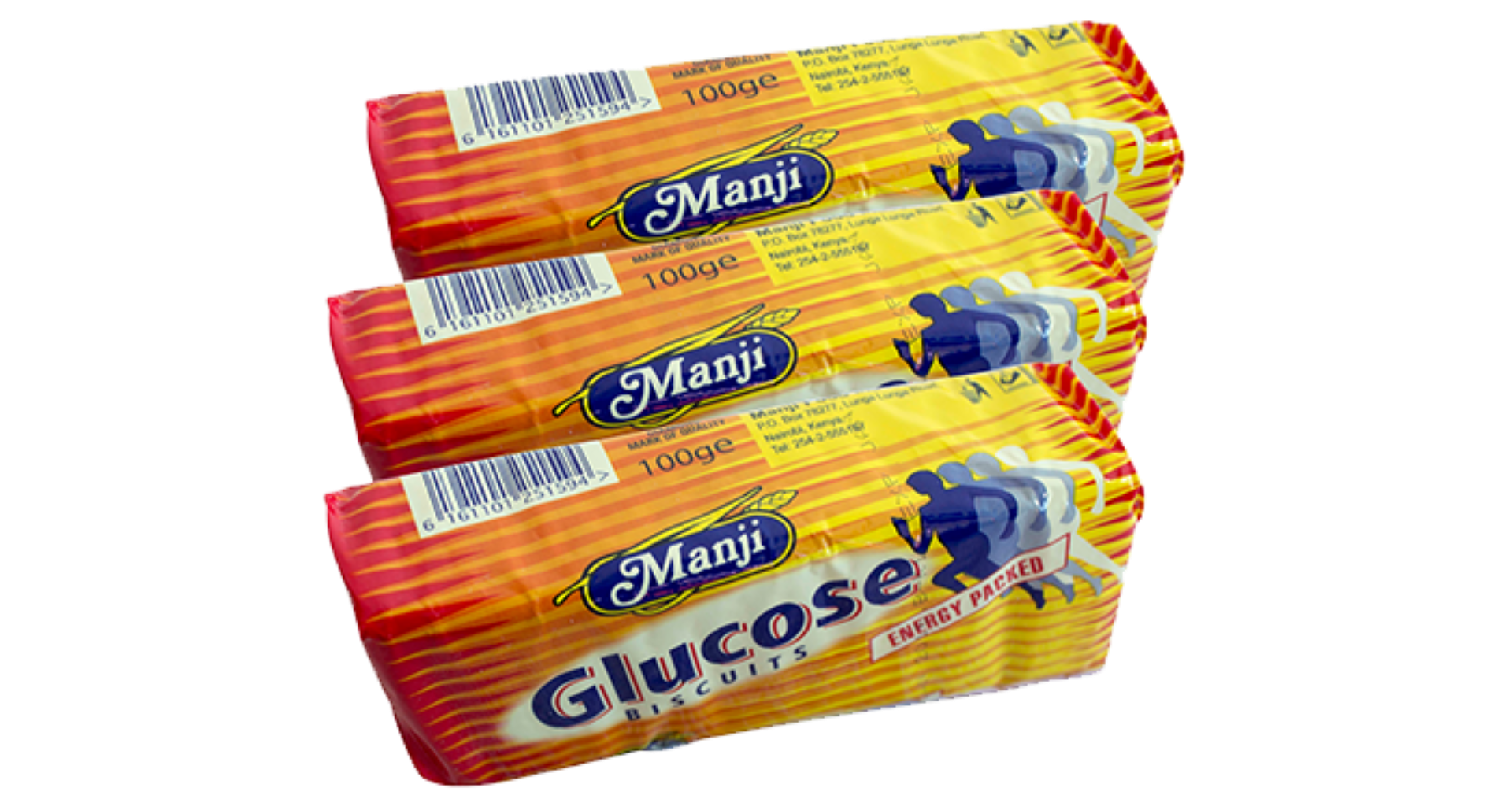 MANJI GLUCOSE BISC. 100GM